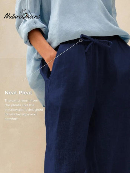 100% Linen Classic Pants LYON