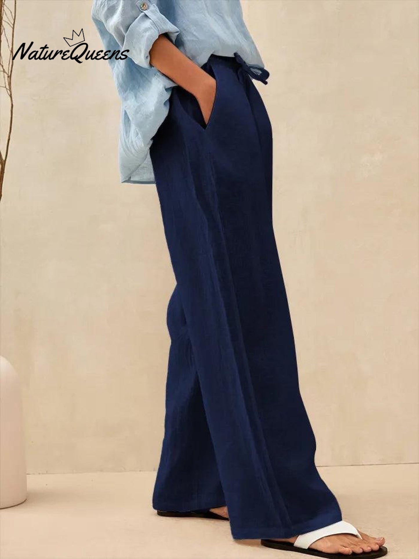 100% Linen Classic Pants LYON