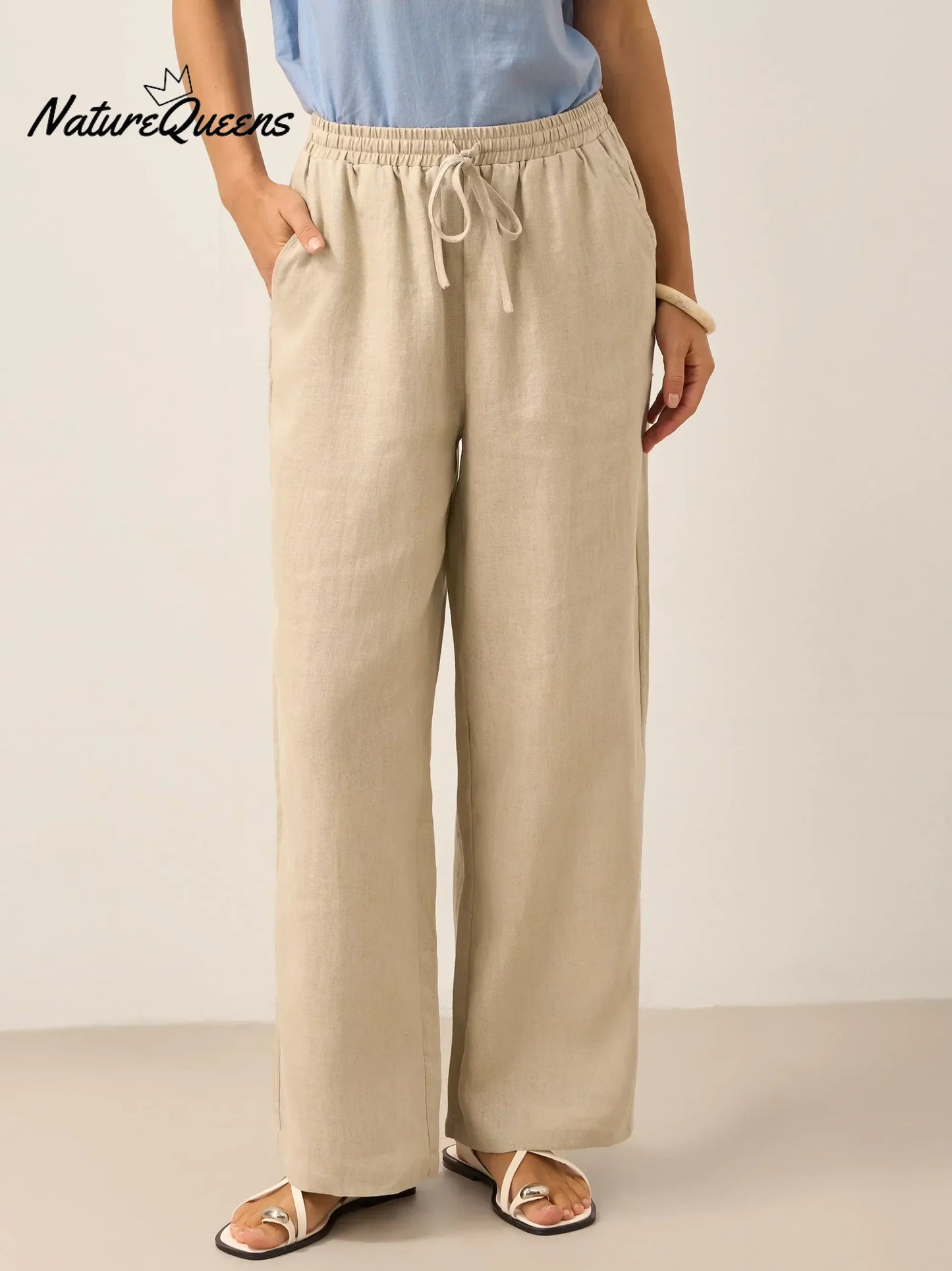 100% Linen Classic Pants LYON