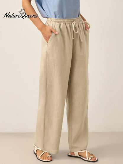 100% Linen Classic Pants LYON