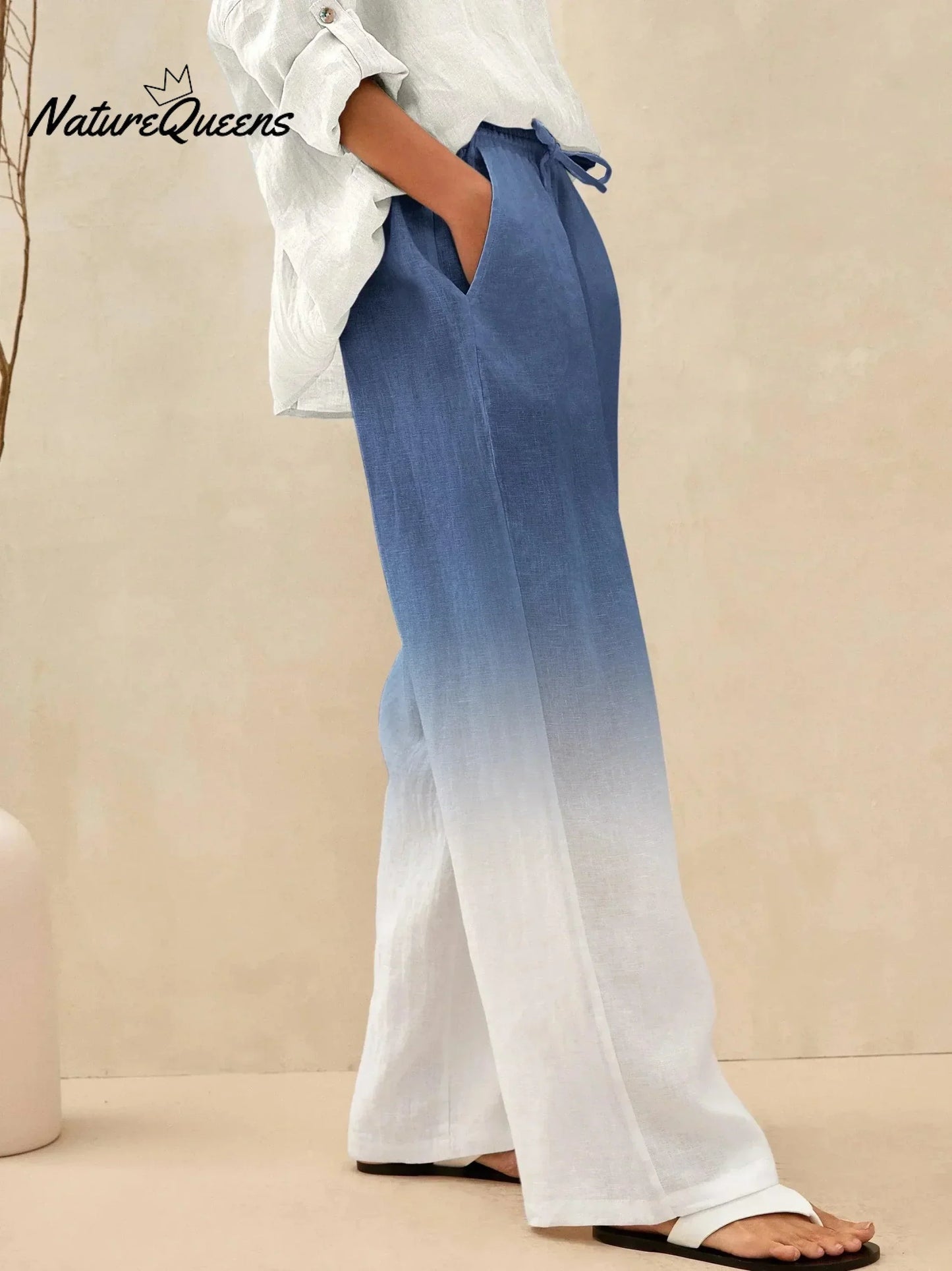 100% Linen Classic Pants LYON